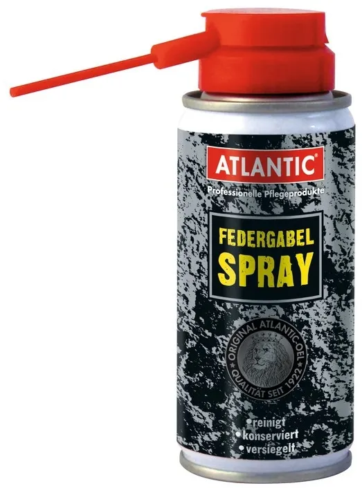 Atlantic Federgabelspray, Spraydose - 100ml - Schwarz Rot - Größe 100 ml Beliebt