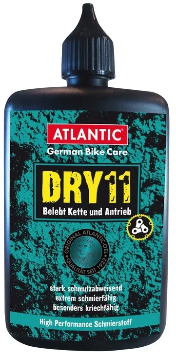 Atlantic DRY11 Kettenöl, Tropfflasche - 125ml - schwarz-grün - Größe 125 ml Sichere Zahlung