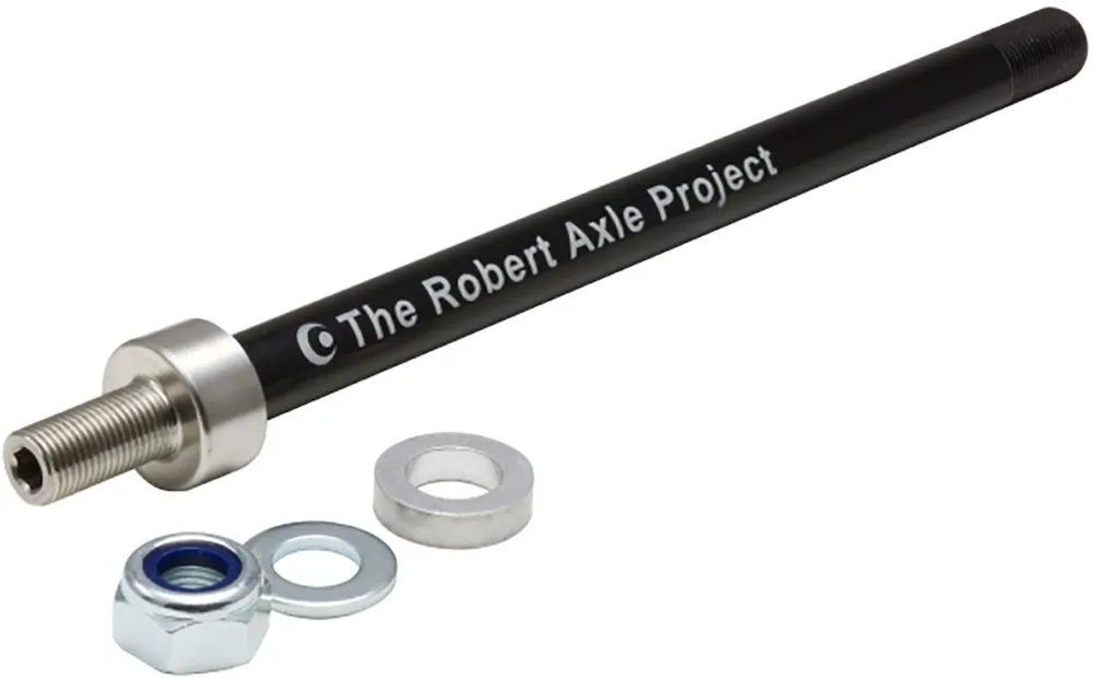 Beliebt ROBERTAXLE Kid Axle - Steckachse für Fahrradanhänger M12x1.5 - schwarz - Größe 176/182/188 mm