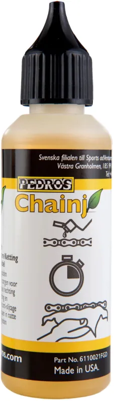 PEDROS Kettenöl ChainJ, Tropfflasche - 50ml - Gelb - Größe 50 ml Saisonangebot