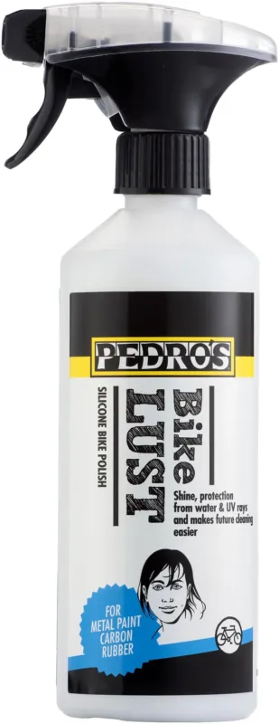 Heißes Angebot PEDROS Fahrradpolitur Bike Lust, Sprühflasche - 500ml - Weiß - Größe 500 ML