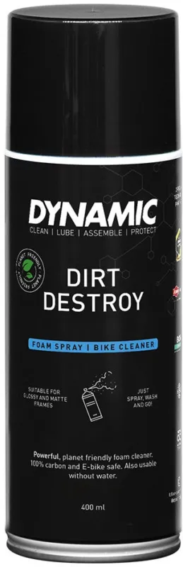 Dynamic Dirt Destroy Fahrrad Schaumreiniger Spray - 400ml - schwarz - Größe 400 ml Jetzt Bestellen