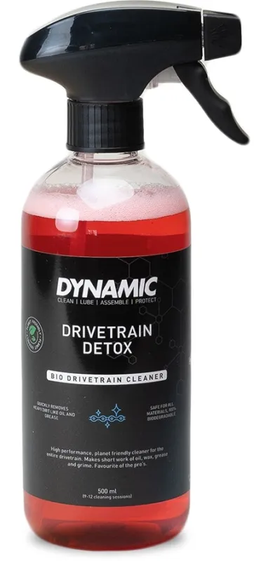 Dynamic Bio Drivetrain Detox Antriebsreiniger, Sprühflasche - 500ml - rot - Größe 500 ML Sichere Zahlung