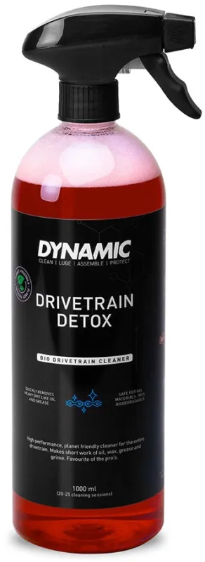 Preiswert Dynamic Bio Drivetrain Detox Antriebsreiniger, Sprühflasche - 1000ml - rot - Größe 1 Liter
