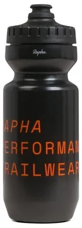 RAPHA Trail Water Bottle - Small - black/black - Größe One Size Echt
