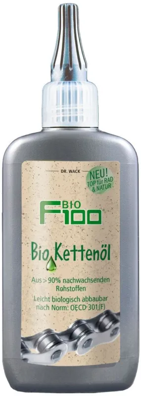 Direktkauf Dr. Wack F100 Bio Kettenöl Tropfflasche - 100ml - grau - Größe 100 ml