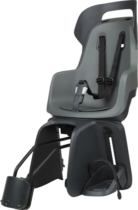 Nur Heute Bobike GO Kindersitz 1P-Bügel Reclining - Rahmenmontage hinten - Macaron Grey reclining - Größe One Size