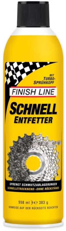 Finish Line Speed Clean Schnell Entfetter Spray - 558ml - Gelb - Größe 558 ML Preiswert