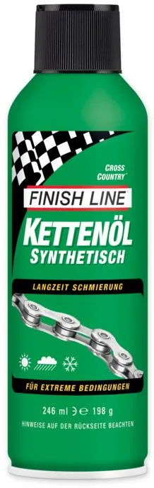Finish Line Cross Country Ketten Öl Spray - 246ml - grün - Größe 246 ML Markenprodukt