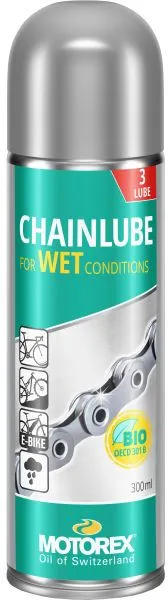 Kostenloser Versand Motorex Chainlube for Wet Conditions Kettenöl Spray - 300 ml - grau/türkis - Größe 300 ml