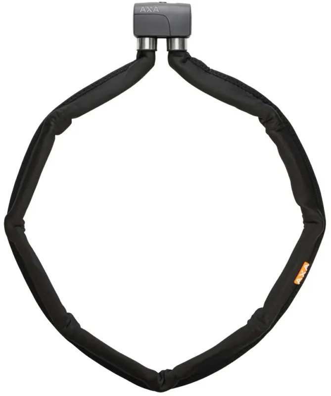 Kostenfreie Lieferung AXA Foldable 8 -130 Next Generation Faltschloss - black - Größe 130 CM