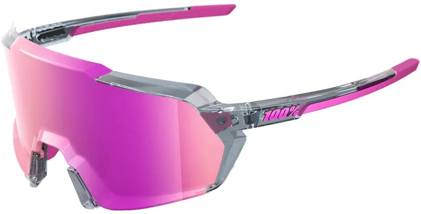 Neu Im Sortiment 100 Percent Korbin Polished Translucent Grey / Mirror Lens - Polished Translucent Grey - Größe One Size