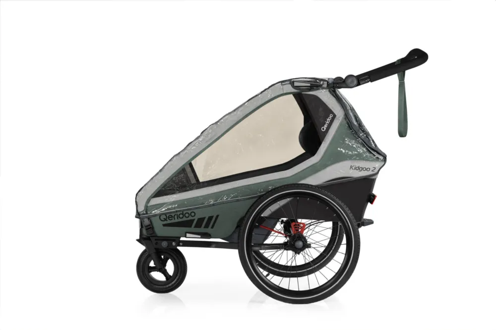 Qeridoo Regenschutz Kidgoo 2 / Kidgoo 2 Sport - transparent - Größe One Size Neue Ware