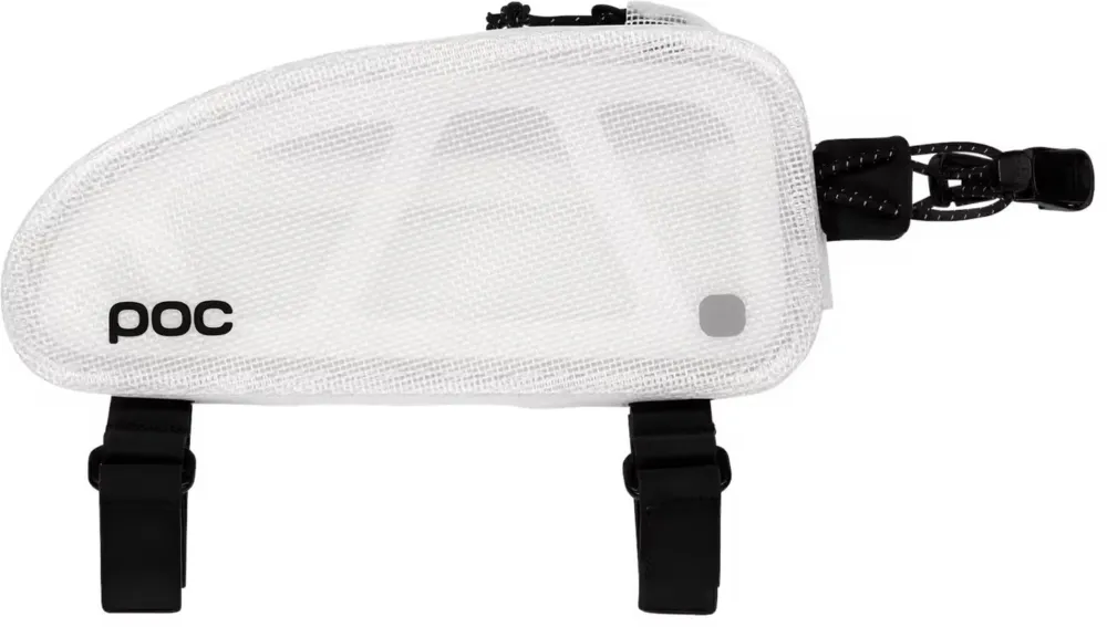 POC Ultra Top Tube Bag 0.7L - hydrogen white translucent - Größe 0,7 L Schnäppchen