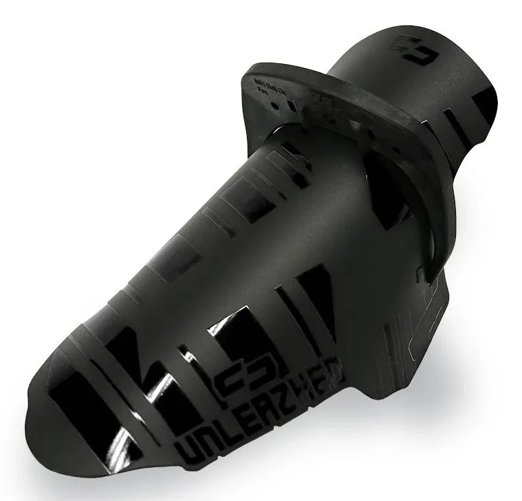 Echt Unleazhed Mudguard M01 BoltOn - black - Größe 25 x 20,6 x 0,12 cm