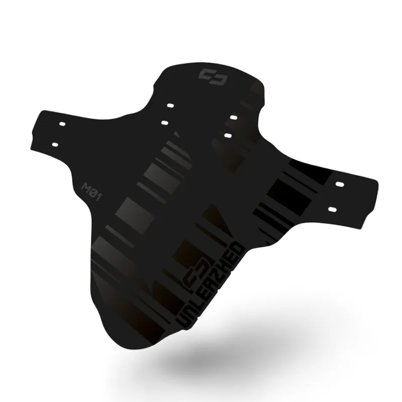Unleazhed Unsplash M01 Mudguard black - black - Größe 24 bis 29 Zoll Neu