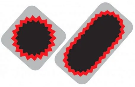 TipTop TT02 Ersatz-Flickenstreifen in Papiertüte - schwarz - Größe 6+1 Flicken Must-Have