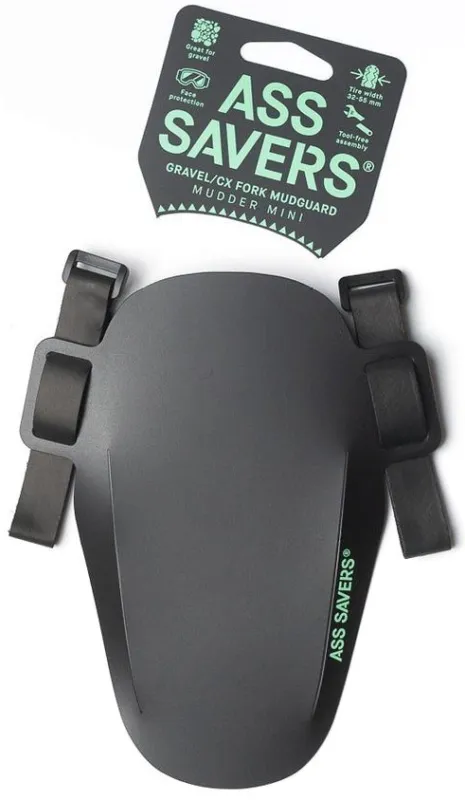 Ass Savers MFM-1 Mudder Mini Gravel Spritzschutz VR black - black - Größe One Size Begrenztes Angebot