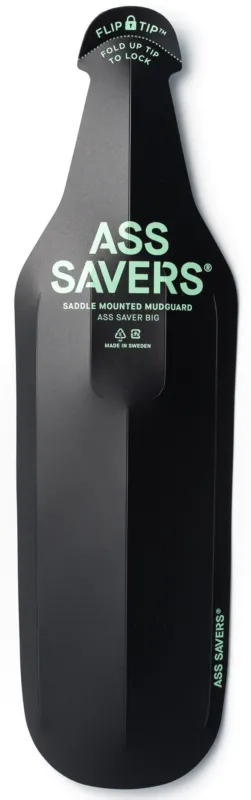 Ass Savers ASB-1 Big Spritzschutz HR black - black - Größe One Size Echt