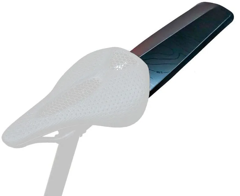 Unleazhed Unsplash MR01 Mudguard hinten - Topolines black - Größe 35 x 13 x 0,12 cm Top-Seller