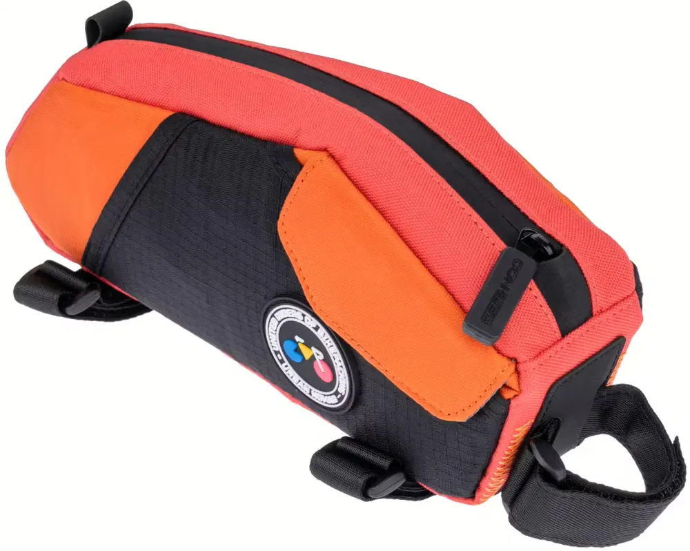 Contec Urban Nomad Top Tube 1.5 Oberrohrtasche - sunset orange / flamingo pink - Größe 1,5 Liter Neu