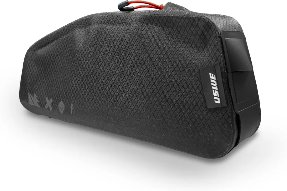 USWE Oberrohrtasche mit Reißverschluss 1,3 L - schwarz - Größe 1,3 L Knallerangebot