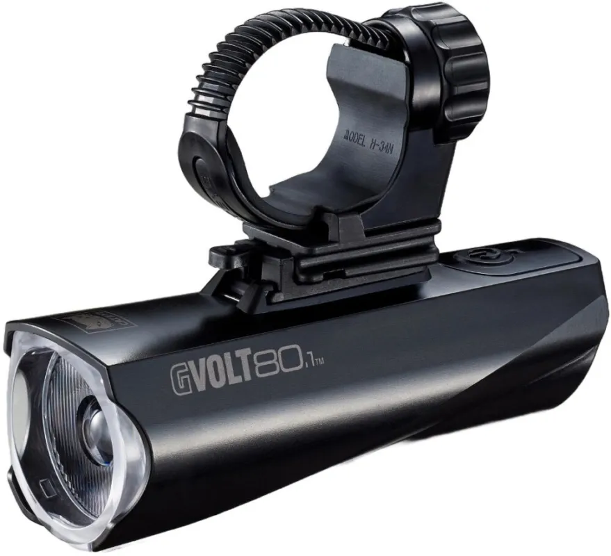 Cateye Frontlicht GVolt 80.1 - black - Größe 80+ Lux Preiswert