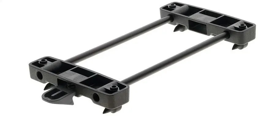 XLC Adapterplatte Racktime BA-X23 für 5:1 Taschen, ohne Schloss - schwarz - Größe One Size Finale Aktion