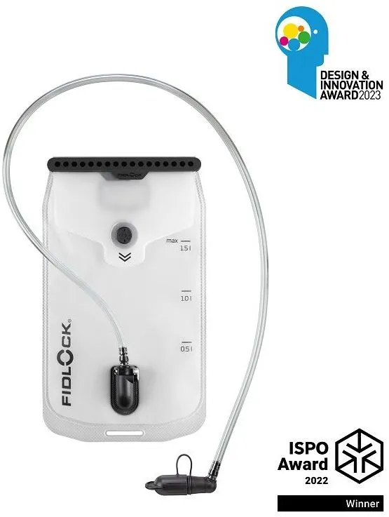 Kostenfreie Lieferung Fidlock Hermetic Trinkblase 1.5L - schwarz milchig - Größe 1,5 L