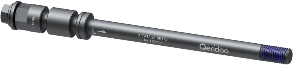 Sale Qeridoo Steckachsadapter M12x1,75 - schwarz - Größe 167 - 192 mm