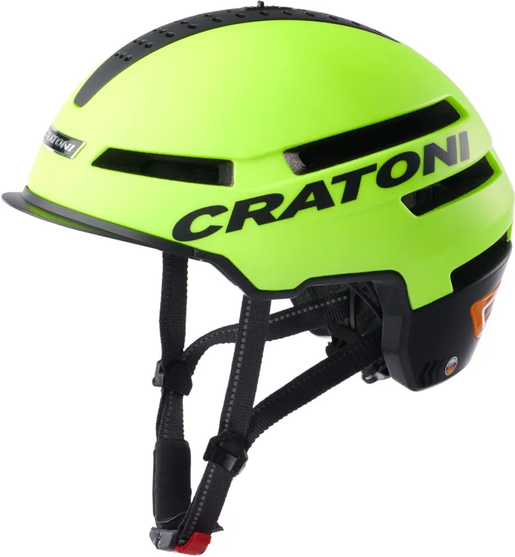 Cratoni Smartride 1.2 - neonyellow matt - Größe 54-58 cm (S/M) Billig