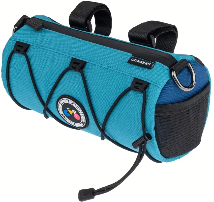 Gratis Versand Contec Urban Nomad Front 1.7 Lenkertasche - ocean turquoise / midnight blue - Größe 1,7 Liter