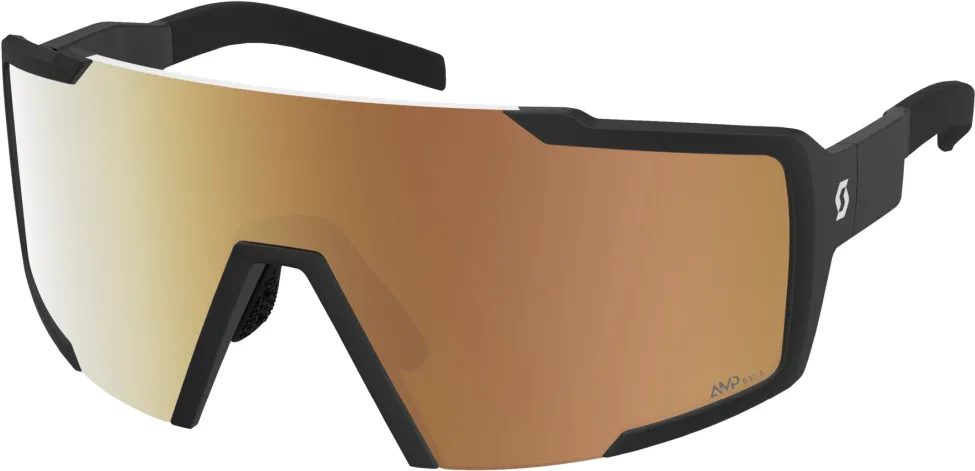Neu Scott Shield LS black - AMP LS gold chrome S1-3 - black - Größe One Size