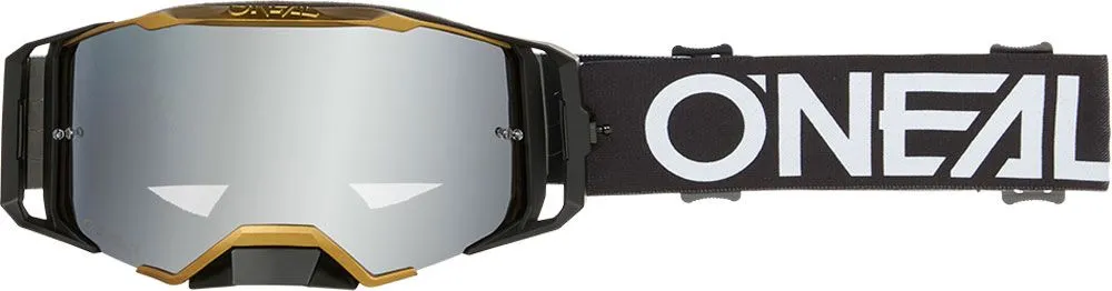 O'Neal B-33 Goggle Hexa black/gold - silver mirror - black/gold - Größe One Size Geprüft