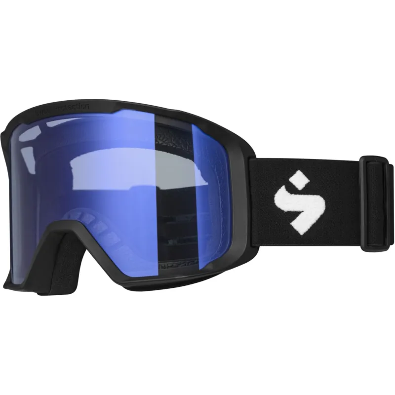 Bestpreis Sweet Protection Durden MTB Matte Black - Clear - matte black - Größe One Size