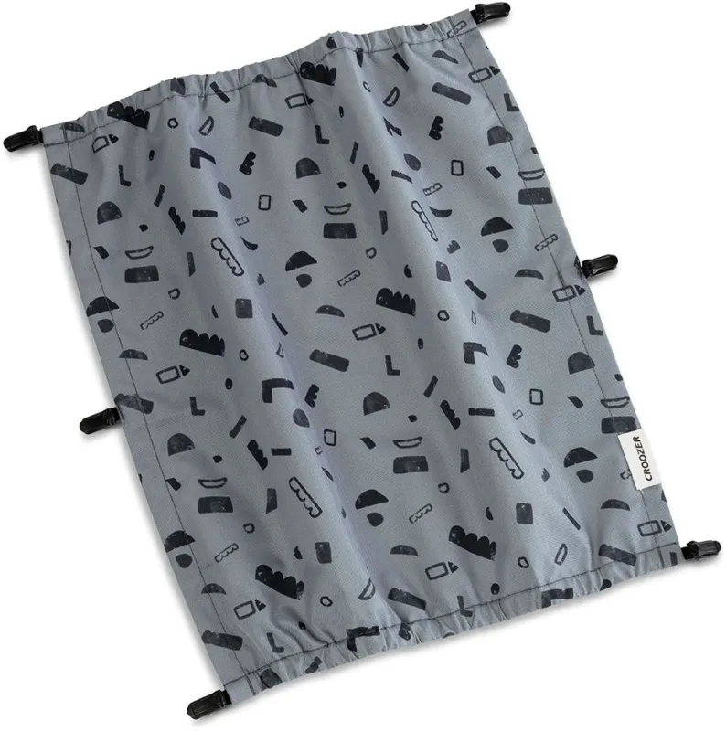 Croozer Sonnenschutz - für Kid Vaaya 2 / Kid Keeke 2 - graphite blue/collection - Größe One Size Schnäppchen