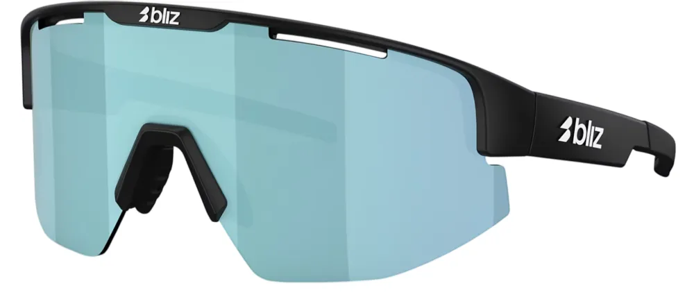 Bliz Matrix Matt Black - Smoke w Ice Blue Multi - matte black - Größe One Size Direktkauf