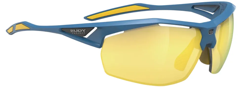 Top-Angebot Rudy Project Sydus Multilaser Yellow - Pacific Blue Matte - Pacific Blue Matte - Größe One Size