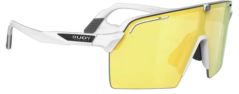Top-Angebot Rudy Project Spinshield Pro Multilaser Yellow - White Matte - white matte - Größe One Size