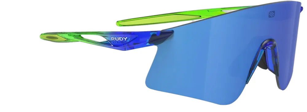Neue Kollektion Rudy Project Astral X Multilaser Blue - Crystal Blue / Green Fluo Gloss - crystal blue / green fluo gloss - Größe One Size