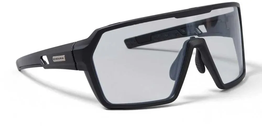 Solange Der Vorrat Reicht Endura Singletrack Brillenset Photochromic - Mattschwarz - Matt Black - Größe One Size