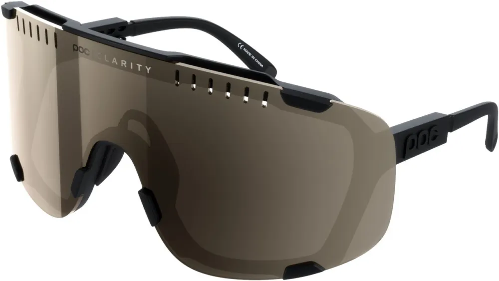 Abverkauf POC Devour WF - Uranium Black/Clarity Trail/Partly Sunny Silver - uranium black/clarity trail/partly sunny silver - Größe One Size