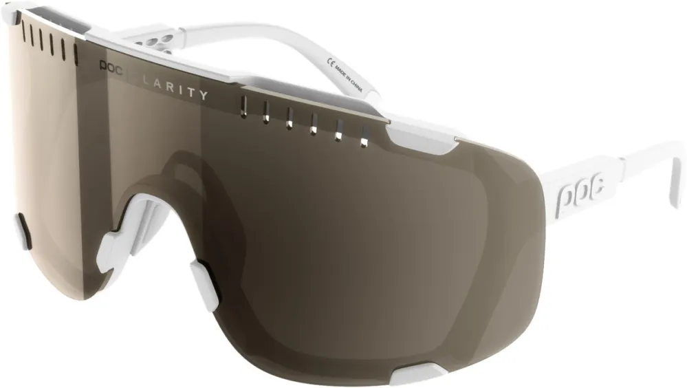 POC Devour - Hydrogen White/Clarity Trail /Partly Sunny Silver - Hydrogen White/Clarity Trail /Partly Sunny Silver - Größe One Size Sale
