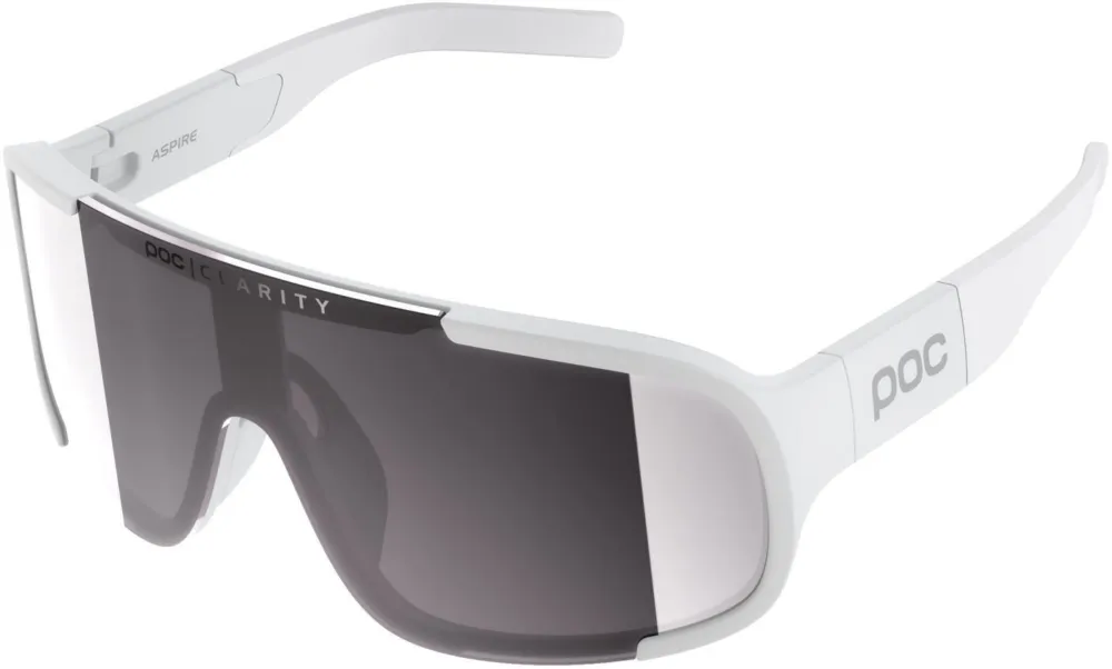 POC Aspire - Hydrogen White/Clarity Road/Sunny Silver - hydrogen white/clarity road/sunny silver - Größe One Size Markenware