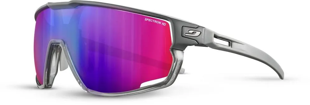 Bestseller Julbo Rush Grau Matt - Grau Durchscheinend Glänzend - grau matt / grau durchscheinend glänzend - Größe L