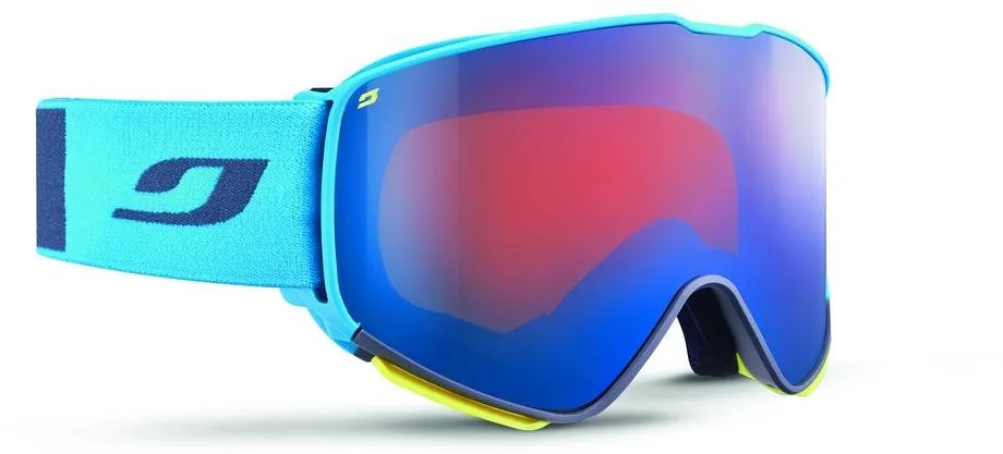 Julbo Quick Shift MTB Goggle Blau/Blau - Flash Blau - BLAU / BLAU - Größe XL Gratis Versand