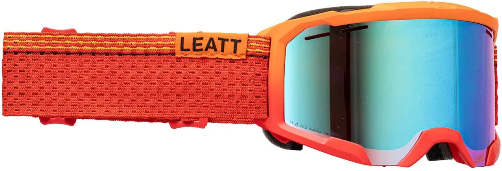 Angebot Leatt Velocity MTB 4.0 X-FLow Goggle - Red Blue/Iriz UC - Red Blue Uc - Iriz - Größe One Size
