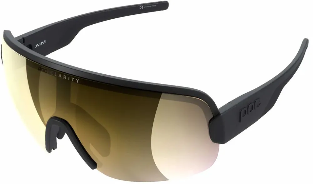 Mega-Angebot POC Aim - Uranium Black/Clarity Road/Partly Sunny Gold - uranium black/clarity road/partly sunny gold - Größe One Size