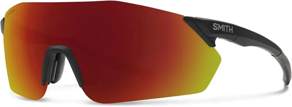 Smith Reverb Matte Black - ChromaPop Red Mirror - matte black - Größe One Size Geprüft