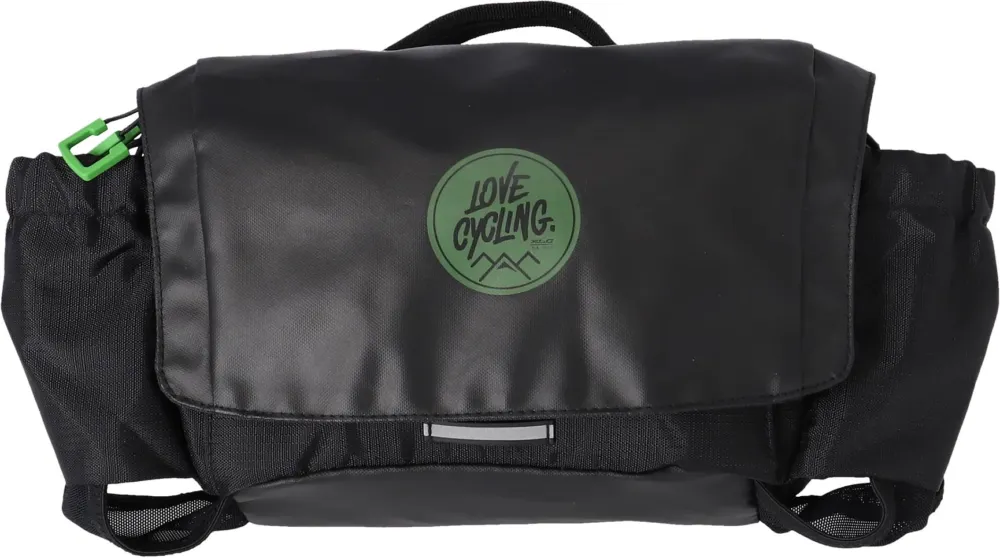 Letzte Chance XLC Hüfttasche Hipbag BA-H01 - 3,6L - schwarz/grün, XLC Love Cycling - Größe 3,6 Liter